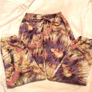 Tie-dye sweat pants - Fashion Nova - Size Small - Excellent Condition